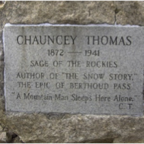 Chauncey Thomas memorial